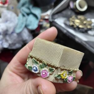 Small Floral 2" Trinket Box - Base Only